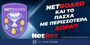 Press Release Card Image for NetBoard by NetBet και το Πάσχα με ακόμη περισσότερα δώρα*!