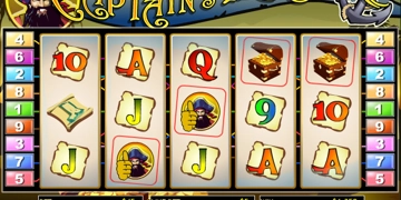 Slot Brand Image for Captain's Treasure