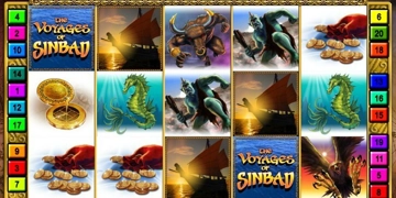 Slot Brand Image for The Voyages of Sinbad