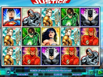 Slot Brand Image for Justice League