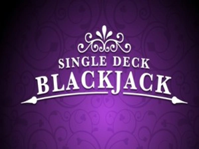 Game Brand Image for Single Deck Blackjack