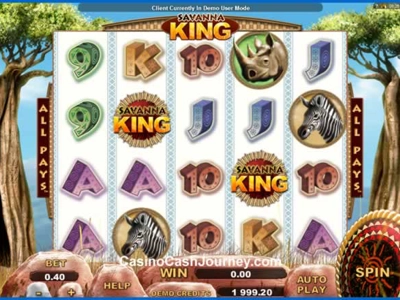 Slot Brand Image for Savanna king