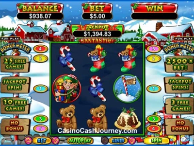 Slot Brand Image for Santastic