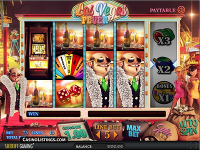Slot Brand Image for Las Vegas Fever