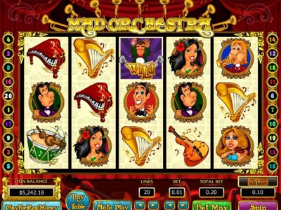 Slot Brand Image for Mad Orchestra