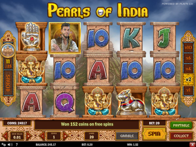 Slot Brand Image for Pearls of India