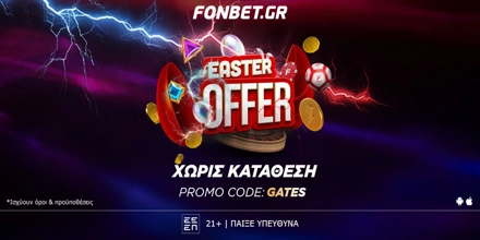 Offer Image for 🥚Easter Offer* από την Fonbet!