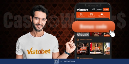 Offer Image for Vistabet Promo Code - Κωδικός Προσφοράς*