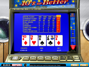 10's or Better video poker δωρεάν