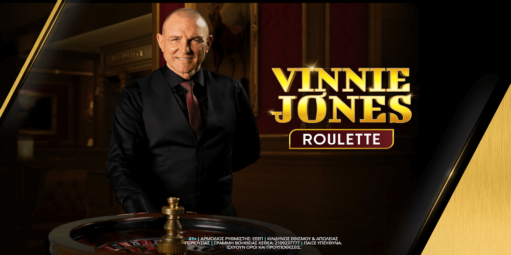 Vinnie Jones Roulette: Ένας θρύλος των γηπέδων σε ρόλο dealer!